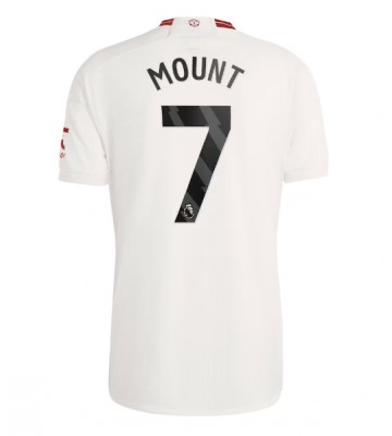 Maillot de foot Manchester United Mason Mount #7 Troisième 2023-24 Manches Courte